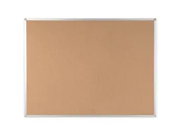 Prikbord Quantore 90x120cm kurk aluminium lijst