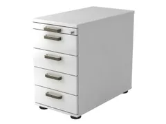 stationaire ladeblokken,HxBxD 720-760x428x800mm,4lade(n),mat.-lade