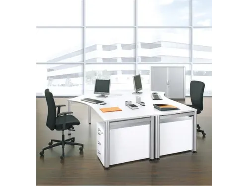 Ladenblok Hxbxd 720x430x800mm Pennenlade 4 Laden Bladdecor Lichtgrijs