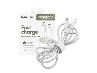 PanzerGlass empower by Racing 240W USB-C to USB-C Cable | USB 2. - 3