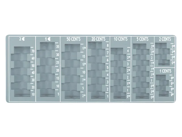 Muntinzetbak Pavo 275x110x20mm Donkergrijs