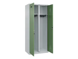 locker voor scheiding van kleding,HxBxD 1850x800x500mm,2vak - 1