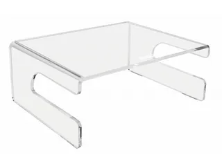 Monitorstandaard Transparant Acryl 120mm - 1