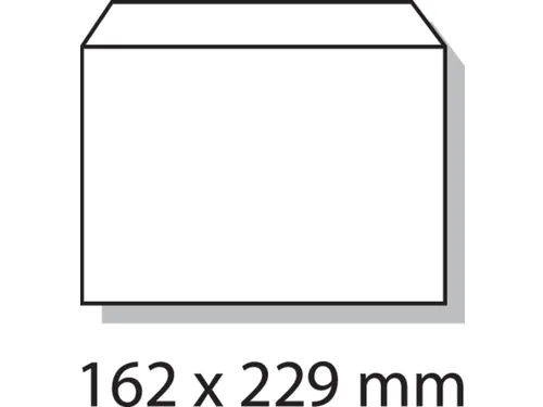 Envelop Quantore Bank C5 162x229mm wit Zelfklevend
