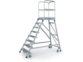 Bordestrap Aluminium Bordes 1920x 600x 800mm 8treden Aluminium - 3