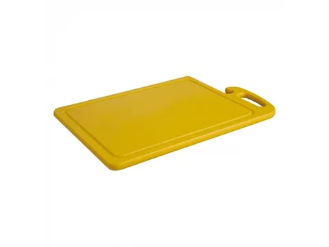 Caterchef HACCP Snijblad Geel met greep en geul 45x30x1.5cm