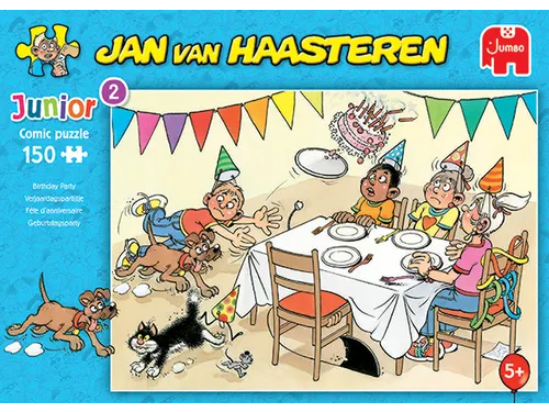 Puzzel Jan van Haasteren Junior Verjaardagspartijtje 150 stukjes
