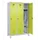 locker,HxBxD 1950x1200x500mm,3vak,vak B 400mm,draaigrendel,voeten