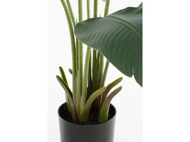 Kunstplant Mica Bananen boom in plastic pot 180x30cm