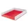 Brievenbak Leitz WOW A4 wit/rood