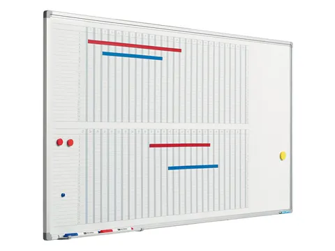 Smit Visual 53 weken planner softline profiel 8mm 60x120 cm