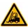 Waarschuwingsbord,Waarschuwing: Vorkheftrucks,Sticker,Folie