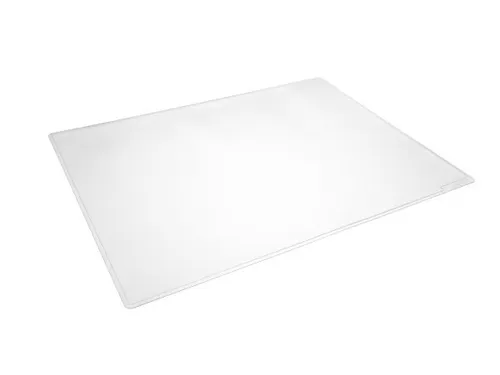 Schrijfonderlegger Duraglas 50x65cm Transparant Kunststof