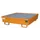 Opvangbak 4x 200l Opvangvol. 245l Oranje 335x 1200x 1200mm Rooster