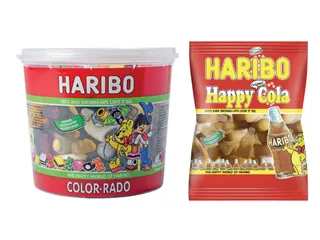 Haribo Color-Rado Wine Gum + Engelse Drop 650Gram - 2