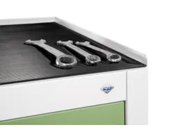 geribbelde mat,v. kast BxD 1000x500mm,B 940mm,zelfklevend,zwart