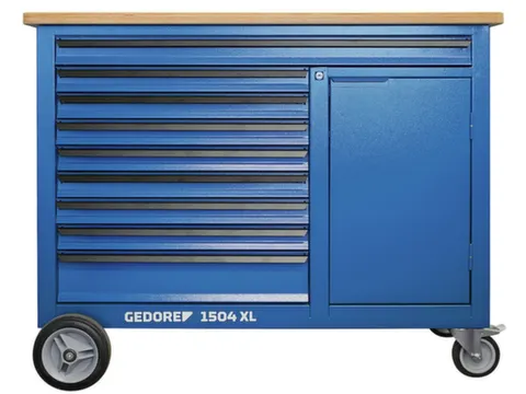 1504 XL-S-306 AGRAR werkbank met 306-delig professioneel assortiment