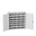 post-/sorteerkast 1000x1050x350mm 4x7vakken RAL7035