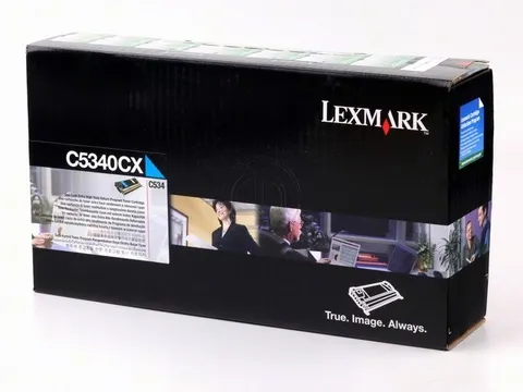Tonercartridge Lexmark C 5340 cx Retourprogramma Cyaan