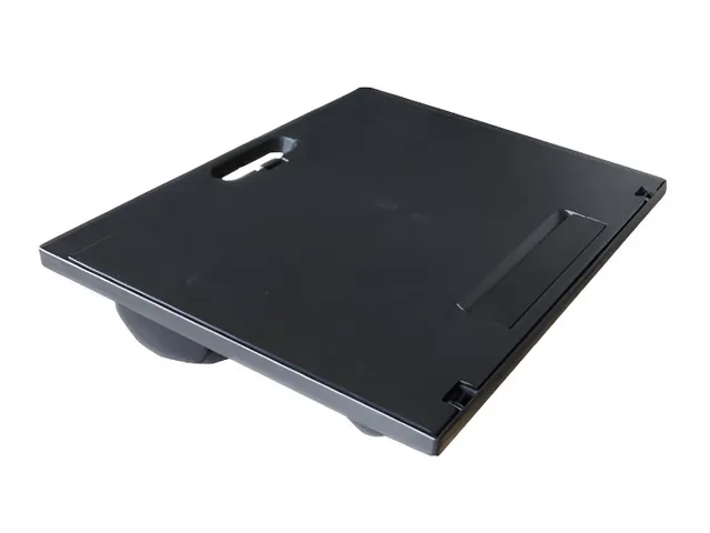 Support ergonomique pour ordinateur portable avec coussin Noir
