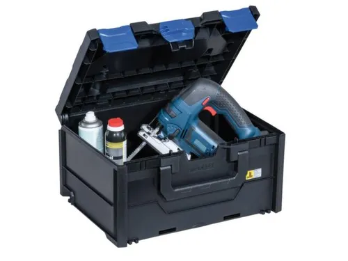 Assortimentskoffer,HxBxD 215x396x296mm,ABS,koffer zwart