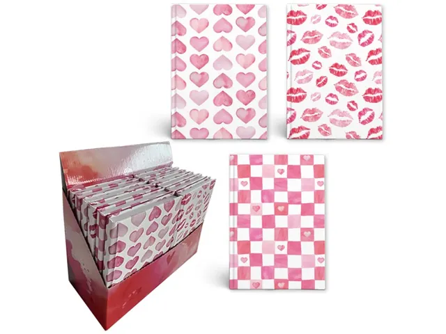 Notitieboek Love A5 80 vel gelijnd