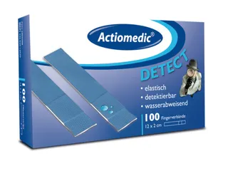 Vingerverbanden Detecteerbaar Waterafstotend Lxb 120x20mm Blauw - 2
