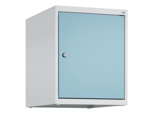 opzetkast,v. locker,1vak.,vak B 400mm,HxBxD 500x400x500mm,cilinderslot