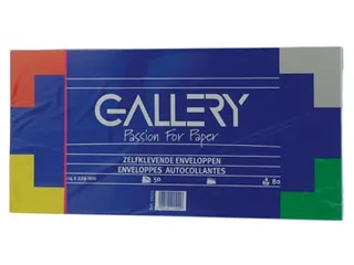 Gallery Envelop Wit 114x229 Stripsluiting - 1