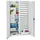 Draaideurkast Hxbxd 1800x1000x500mm 16laden 4legborden Lichtgrijs