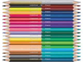 kleurpotlood Color'Peps Duo, blister met 18 stuks - 3