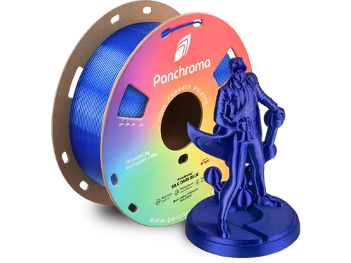 PLA Silk 1,75mm Donkerblauw 1kg Panchroma 3D Filament