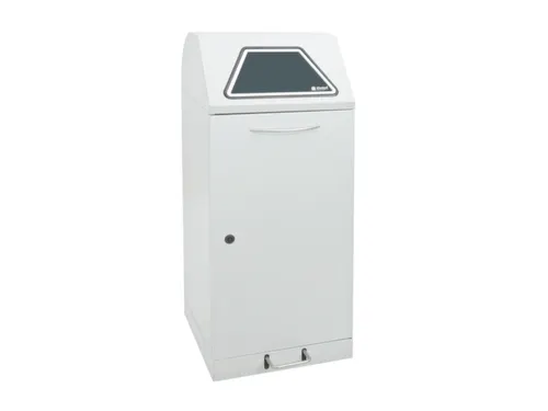 afvalverzamelaar,niet-brandbaar,1x120l,HxBxD 1100x450x450mm