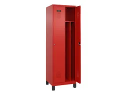 locker voor scheiding van kleding,HxBxD 1950x600x500mm,2vak