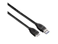 Kabel Hama 3.0 USB-A naar USB-B micro 0,75m
