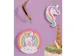 Hangdecoratie 70cm Party Swirl Unicorn 12 stuks