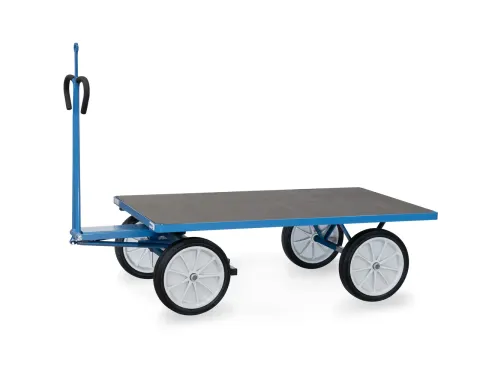 Handtrekwagen Trekoog 6405vz 1000kg 1600x900mm Massief Rubber