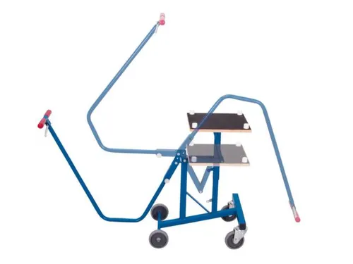 tafeltrolley,draagverm. 100kg,inrij D x onderrijd H 850x635mm