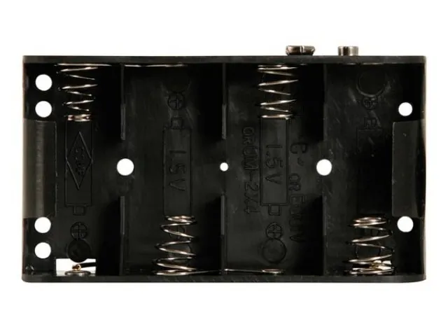 Batterijhouder Voor 4 x C-CEL (Voor Batterijclips)