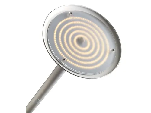 Unilux Pryska Vloerlamp LED Wit met beukenhout