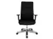 Siège De Bureau Pivotant Noir Assise Hxlxp 440-520X540X460Mm Charge M