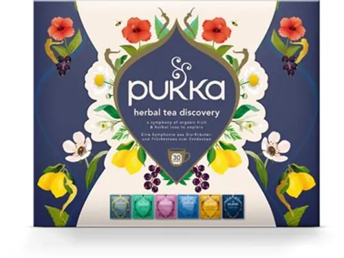 Pukka Herbal Tea Discovery Box 30 zakjes 6 smaken