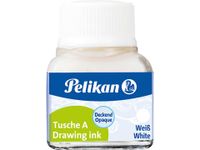Oost-Indische inkt wit, flesje van 10 ml