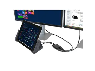 Mini Displayport Naar Displayport Multi-monitor Splitter 2-Poorts Hub - 3