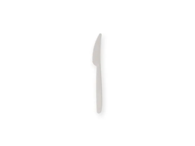 Couteau IEZZY réutilisable PP 185mm blanc 50 pièces