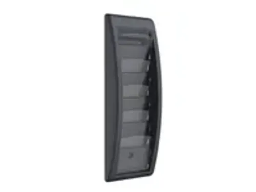 OUTLET wandfolderhouder,HxBxD 650x227x95mm,v. 5xDIN A5,plank(en) trans