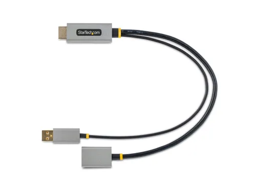 HDMI naar DisplayPort Kabel 30cm 4K 60Hz HDR