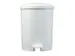 Pedaalemmer CEP 20 liter wit met soepel voetpedaal