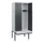 locker met bank,HxBxD 1950x800x815mm,2vak,vak B 400mm,draaigrendel