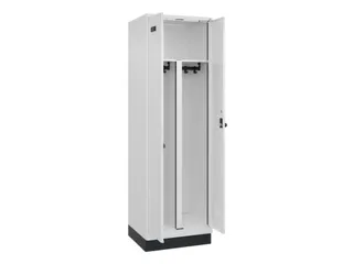 PBM-locker,HxBxD 1950x600x500mm,2vak,vak B 300mm,draaigrendel - 1